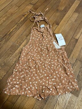 Womens Floral Romper